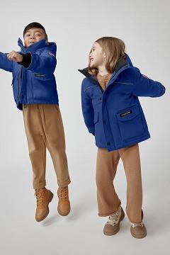 Chamarras Canada Goose Niños Mexico - Lynx Abrigos Azules HD1035786
